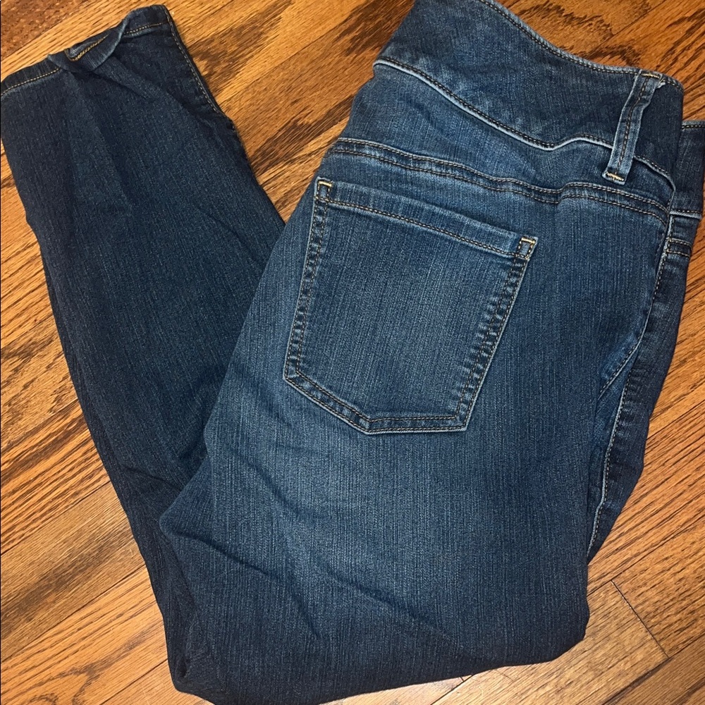 Torrid Dark Blue Skinny Jeans